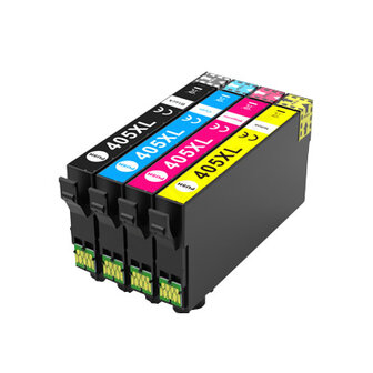 Huismerk Epson 405XL Inktcartridges Multipack 4-Pack