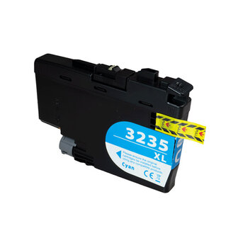 Brother LC-3235XLC Inktcartridge Cyaan Hoge Capactiteit