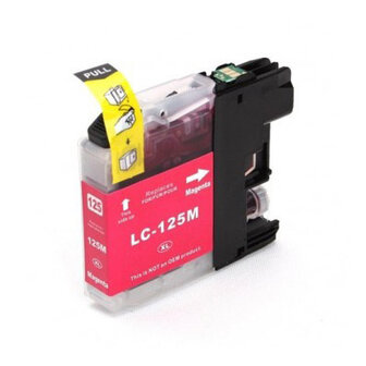 Brother LC-125XLM inktcartridge magenta