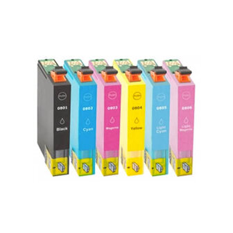 Epson T0807 Inktcartridges Multipack 6-Pack