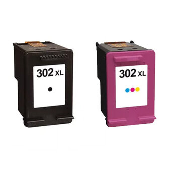 HP 302XL Inktcartridge Multipack Zwart En Kleur