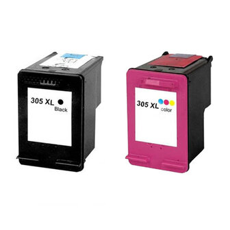 HP 305XL Inktcartridges Multipack Zwart en Kleur